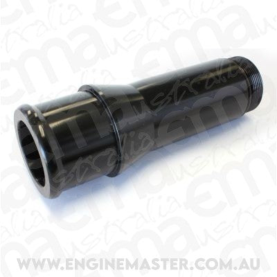 Aeroflow Performance Products AF64-2081BLK 1.5" Radiator Hose Adapter Black Long 4.5" Length Cvr