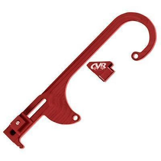 CVR CVR64150R Billet Throttle Bracket Red Anodised 4150 Series Carbs