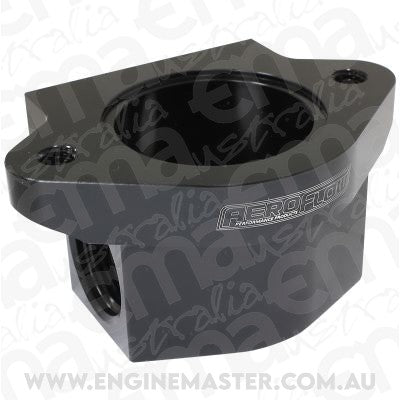 Aeroflow AF64-3043BLK Billet Remote Thermostat Housi-12ORB Port S Each Side Chev