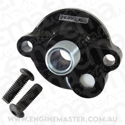 Aeroflow AF64-2185BLK Sb Chev Oil Filter Adapter 15 Psi Internal Bypass Ofa