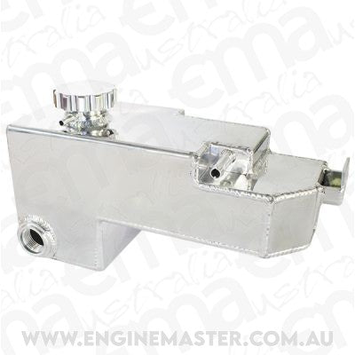 Aeroflow AF77-1024 LS Polished Rad Overflow Tank Holden Vx Vy No Float Type