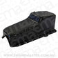 Chev small block Gen 1 262-400 V8.Rear Main Seal Style: 2-piece Steel Stock Oil Pan SBC Black Rh/Side Dipstick Rear Sump Aeroflow Performance Products AF82-9092BLK