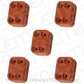 Aeroflow AF49-9041 Weathertight Wire Seal 4 Pin Pack Of 5 Deutsch