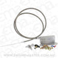 Kickdown Cable With Stainless Steel Cover & Chrome Ends (Suit GM TH400 Transmission)