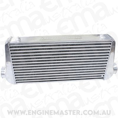 Aeroflow AF90-1004 600 x 300 x 100mm 3" In/Out Aluminium Intercooler Polished