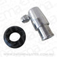 Aeroflow Performance Products AF64-2107 Billet Pcv Valve suits 1-1/4" Holes In Cover -6AN Male