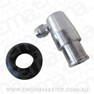 Aeroflow Performance Products AF64-2107 Billet Pcv Valve suits 1-1/4" Holes In Cover -6AN Male