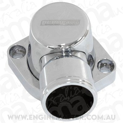 Aeroflow AF64-4037C Ford Bb 429 - 460 Swivel Thermostat Housing Chrome