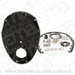 Aeroflow AF64-4350BLK Sb Chev 350 V6 2 Piece Timing Cover Kit Billet Black