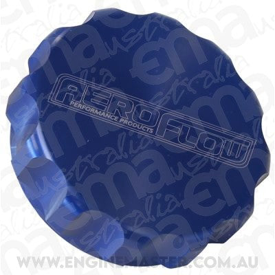 Aeroflow AF59-460-48BL Replacement Billet Cap suits -48 Base Blue Anodised