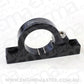 Aeroflow AF66-2049BLK Aeroflow Billet Filter Bracketfor 1-1/4" Diameter Filt Black