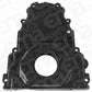 Aeroflow AF64-4361BLK Holden / Chev LS Billet 2 Piece Timing Cover Black Anodised