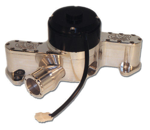 CVR CVR6460P Ford BB 429-460 Proflo 37gpm Polished Billet Electric Water Pump