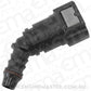 Aeroflow AF49-7011 PUSH ON 3/8" EFI FITTING TO 3/8" / 9.65MM BARB 45 DEGREE