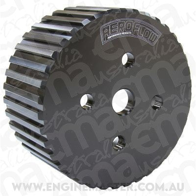 Aeroflow AF59-3003WBLK Holden 253 308 *Water Pump* Gilmer Pulley Only Black