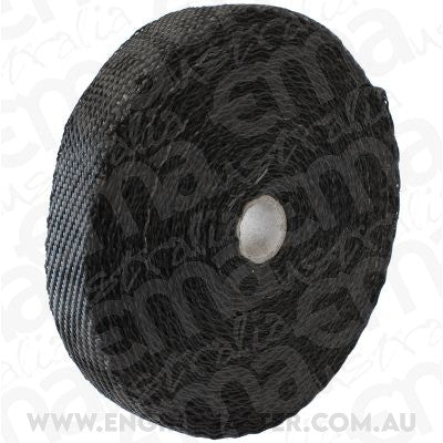Exhaust Insulation Wrap (1" Wide, 50ft Length, Black Titanium)