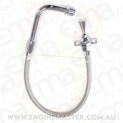 Aeroflow AF72-2503 Ford C4 Trans Dipstick In Pan Firewall Mount