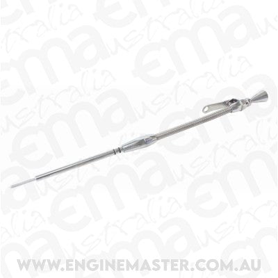 Aeroflow AF64-2109 Sb Chev Engine Dipstick Late Model Drivers Side Chrome