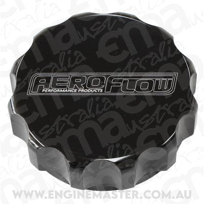 Aeroflow AF59-1021BLK Replacement Black Cap with Breather For Power Steer Tanks
