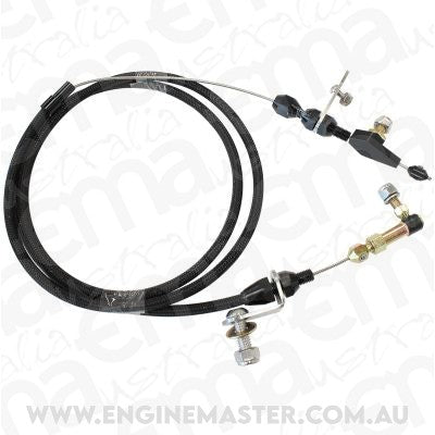 Aeroflow AF72-7002BLK Aeroflow Kickdown Powerglide Cable Black Finish