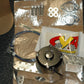 CVR CVR6554CL Chev Big Block Billet Electric Water Pump 55gpm Clear Anodised