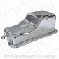 Ford small block Windsor 289-302 C.I.D. V8 Stock Oil Pan 289-302W Front Sump Chrome Aeroflow Performance Products AF82-9078C