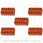 Aeroflow AF49-9044 Weathertight Wire Seal 12 Pin Pack Of 5 Deutsch