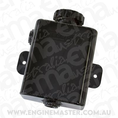 Aeroflow AF77-1026BLK Fabricated Expansion Tank 1.2L Capacity 32mm Cap Size
