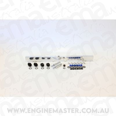 Aeroflow AF64-2059P Fuel Rail Kit for Toyota 2Jzfor 14mm Injectors Polished