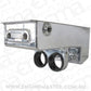 Aeroflow AF77-1044 Dual Fuel Pump Under Car Surge Tank Polished 4.75L Capacity 77-1044