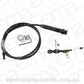 Kickdown Cable With Black Stainless Steel Cover & Black Ends (Suit GM TH700 & Early 4L60E Transmission)