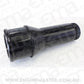 Aeroflow AF64-2083BLK 1.75" Radiator Hose Adapter Black Long 4.5" Length Cvr