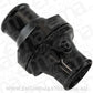 Aeroflow AF64-3044BLK INLINE THERMOSTAT HOUSING 1.50" 38MM HOSE BLACK