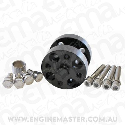 Aeroflow AF64-3041 Water Pump Fan Spacer Kit 2" Black Suit 5/8 Or 3/4 Centre