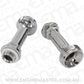 Aeroflow AF59-2138C Replacement Billet Adjustable Fuel Log Legs Suit Adjustable Fuel Log (AF64-2037), 9/16-24" for BG, Demon Carburettors