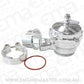 Aeroflow AF64-5051 50mm Blow Off Valve Polished V-Band with 34mm Plumb Back