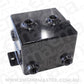 Aeroflow AF77-1010BLK Fabric Alloy Universal Tank 1L x 6 -8 ORB Black with Mount Tabs