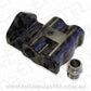 Aeroflow AF64-2061 Billet Oil Filter Remote Mountblack -8 ORB Female Port S Note