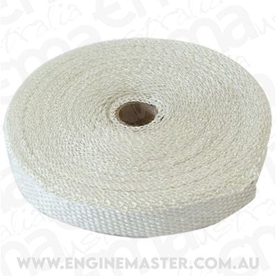 Aeroflow AF91-3000 Exhaust Insulation Wrap1"x50Ft50 Foot White Roll