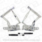 Aeroflow AF64-4128 Billet Bonnet Hinge Kit Polishlc - Lj - Holden Torana