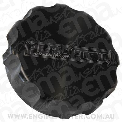 Aeroflow AF59-460-24BLK Replacement Billet Cap suits -24 Base Black Anodised