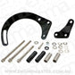 Aeroflow AF64-4010BLK Low Mount Alt Bracket Black S/B Chev with Long Water Pump