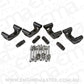 Aeroflow AF64-4032BLK Chev LS1 / LS6 Coil Mounts Billet Can Sep Mount Black