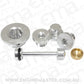 Aeroflow AF64-2125 GM LS Welsh Plug Kit with 6061 Barb Ell