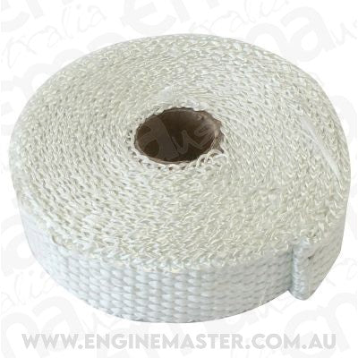 Aeroflow AF91-3002 Exhaust Insulation Wrap1"x15Ft15 Foot White Roll