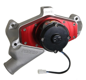 CVR CVR7554R Chev BB Red Cast Proflo Maximum Electric Water Pump 60gpm