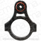 Aeroflow Performance Products AF64-4107BLK Billet Exhaust Hangers 4" Black with Soft Hitemp Boot