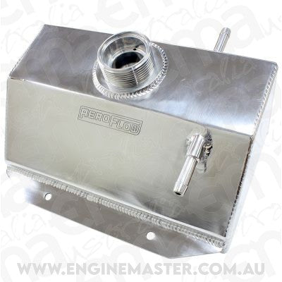Aeroflow AF77-1033 Mustang Coolant Overflow Tank Polished suits Original Cap