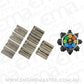 Aeroflow AF59-2448 Single / Double Flare Tool AN Dies 3/16 1/4" 5/16" 3/8" 1/2"