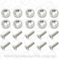 Aeroflow AF64-4365S Billet Dress Up / Fender Bolt (10 Pack) M6 x 1.00mm UHL 20mm
